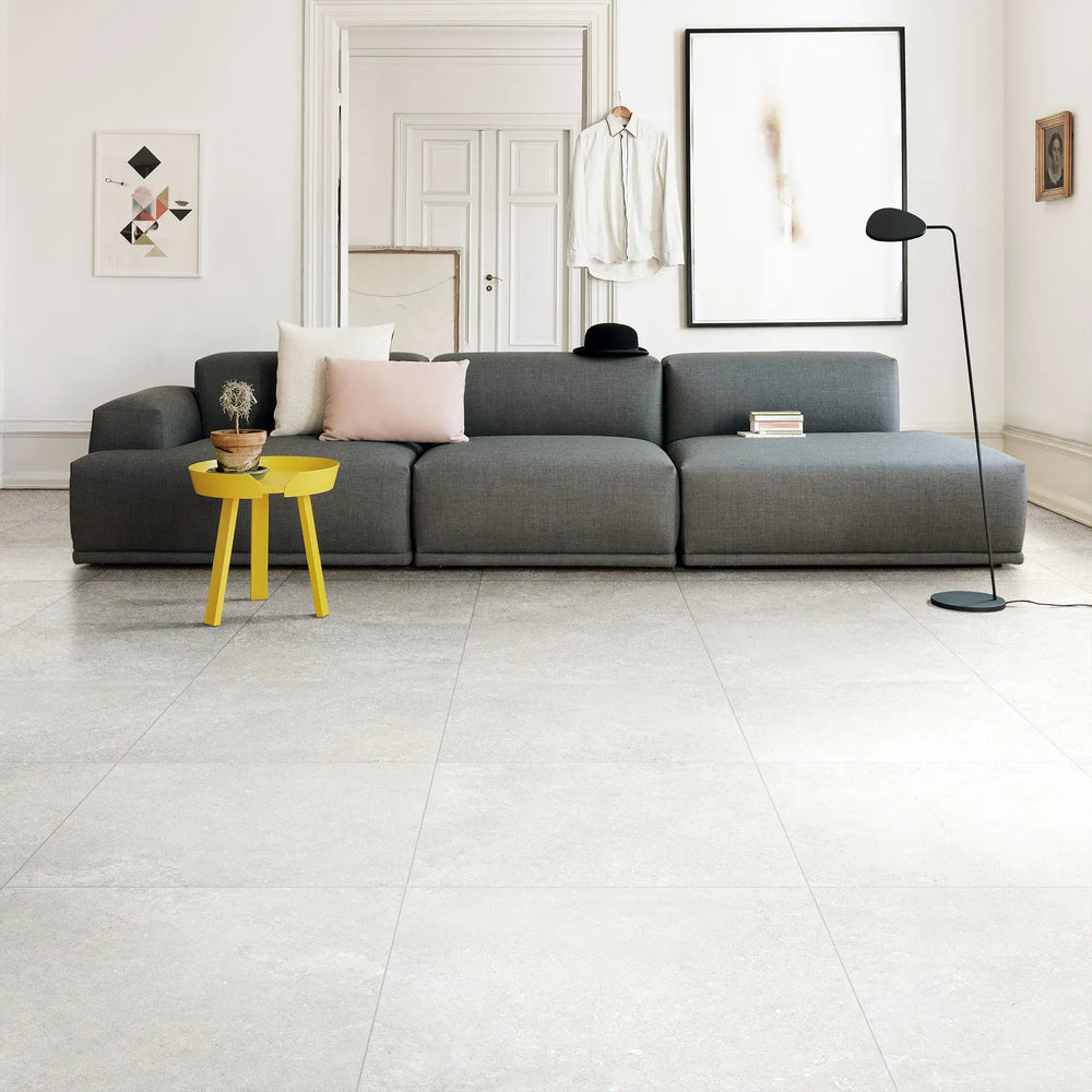 Fosilime White Matt Tile 75x300mm
