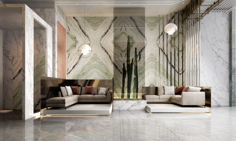 Grandeur Collection - SSG04 Amazon Emerald 3200x1600x12mm Matt Finish