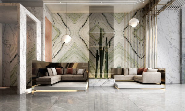 Gen Stone Grandeur Collection - SSG04 Amazon Emerald 3200x1600x12mm Matt Finish