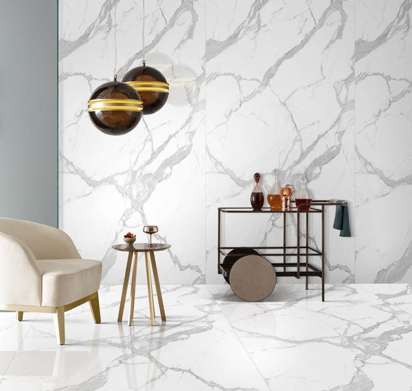 Gen Stone Grandeur Collection - SSG06 Fantasy White 3200x1600x12mm Matt Finish