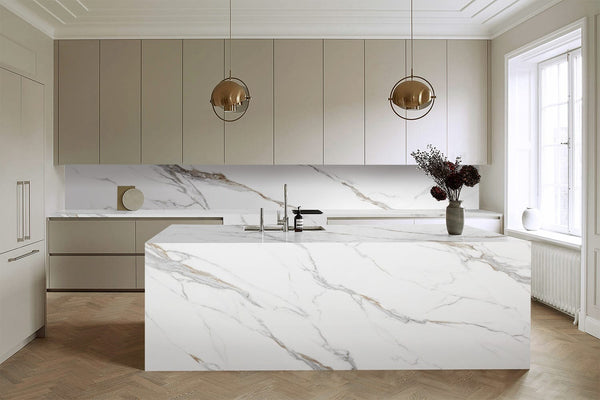 Gen Stone Opulence Collection - SSOP03 Calacatta Michelangelo 3200x1600x12mm Polished Finish