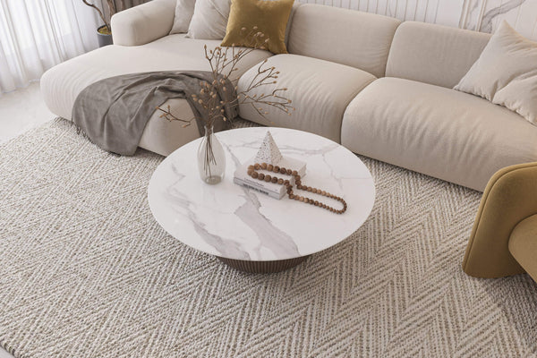 Gen Stone Opulence Collection - SSOP04 Volaka White 3200x1600x12mm Polished Finish