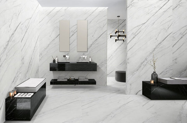 Gen Stone Opulence Collection - SSOP05 Vience White 3200x1600x12mm Polished Finish