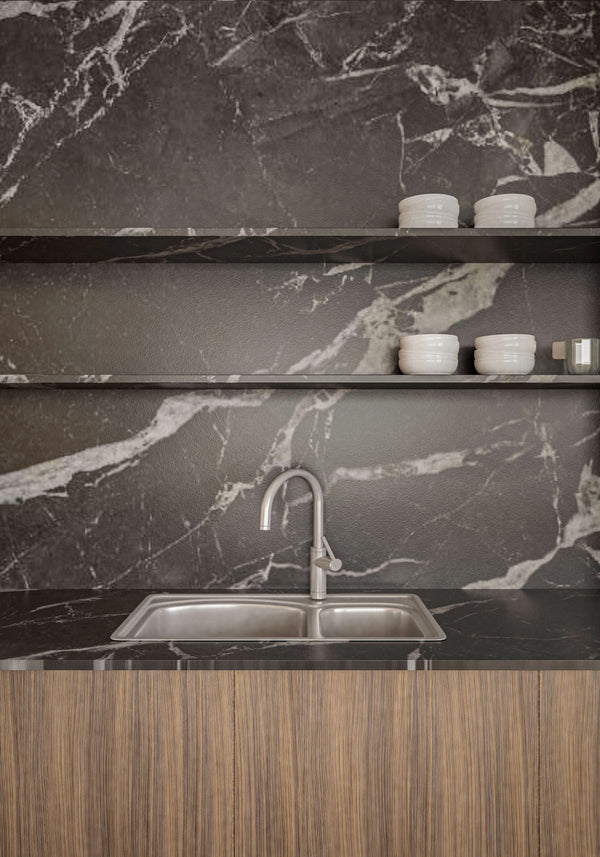 Gen Stone Tempest Collection - SST03 Storm Black 3200x1600x12mm Matt Finish