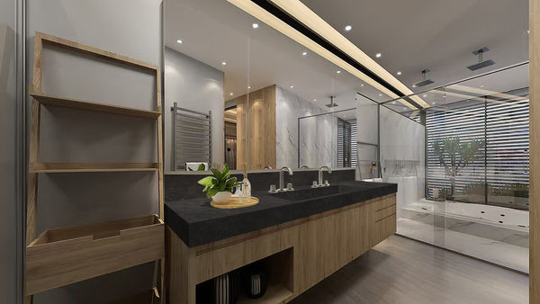 Gen Stone Tempest Collection - SST07 Stellar Black 3200x1600x12mm Matt Finish