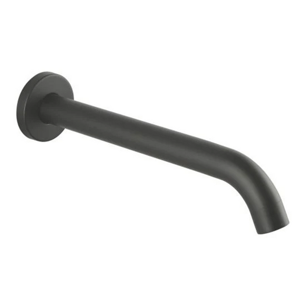 GM0012.BS LUCID PIN SERIES ROUND GUN METAL GREY BATHTUB/BASIN WALL SPOUT