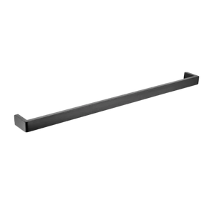 GM7001.8.TR IVANO SERIES SQUARE GUN METAL GREY SINGLE TOWEL RAIL 800MM