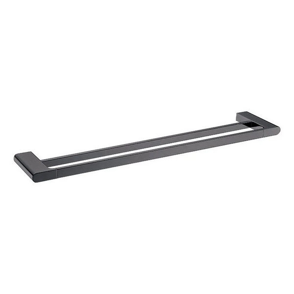 GM8002.8.TR VOG SERIES GUN METAL GREY DOUBLE TOWEL RAIL 800MM