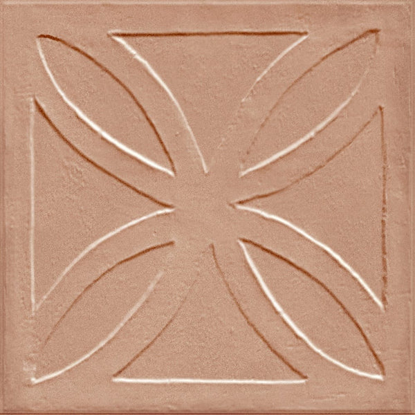 GNS Tile 2AMUTE3D RC7H AMURI COTTO TERRACOTTA 3D MATT DECOR 200X200