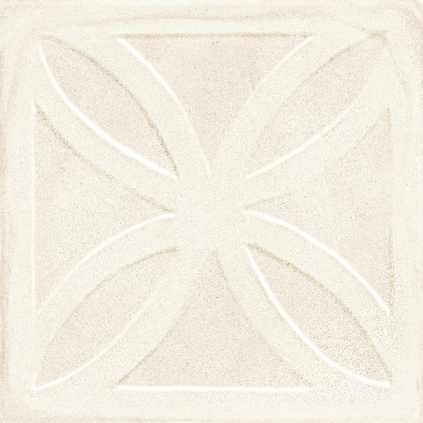 GNS Tile 2AMUWH3D RC7F AMURI AVORIO WHITE 3D MATT DECOR 200X200