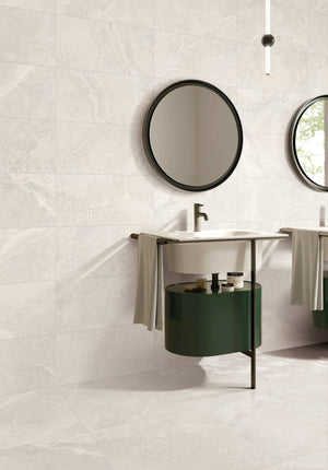 GNS Tile 36CRWWHM 36CR01 CROWN TRAVERTINE WHITE MATT P3 300X600
