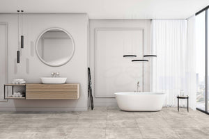 GNS Tile 36MDSGYM RMD62055A MIDAS GREY MATT P3 RECTIFIED 300X600