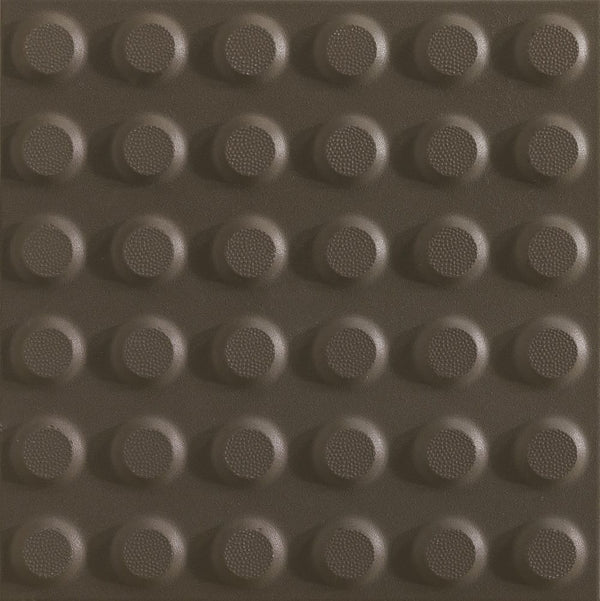GNS Tile 3TACGRA D502D-1 (3TACBKA) TACTILE PLUS GRAPHITE WARNING DOTS 300X300