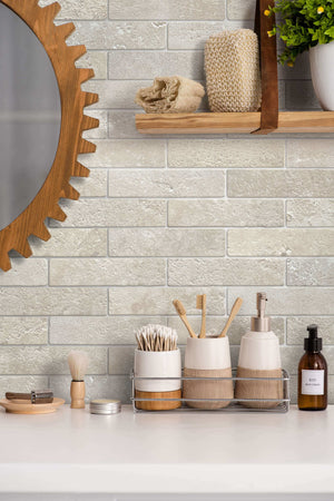 GNS Tile 52APOBET APOLLO BEIGE TRAVERTINE TUMBLED 50X200