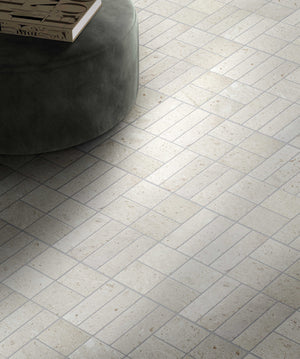 GNS Tile 52APOWHT APOLLO WHITE LIMESTONE TUMBLED 50X200