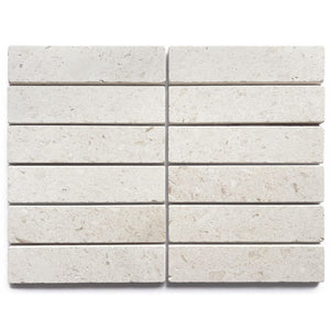GNS Tile 52APOWHT APOLLO WHITE LIMESTONE TUMBLED 50X200