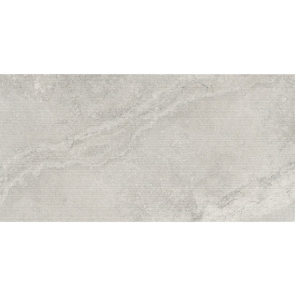 GNS Tile 612CRWSVD 612CR03D CROWN TRAVERTINE SILVER STRUCTURED DECOR P3 600X1200