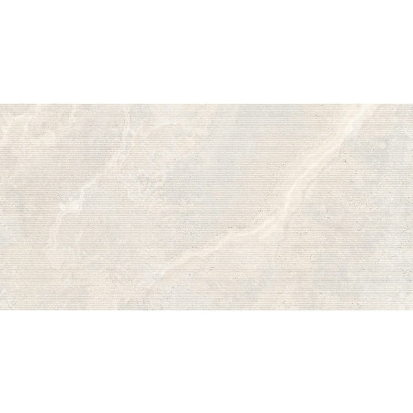 GNS Tile 612CRWWHD 612CR01D CROWN TRAVERTINE WHITE STRUCTURED DECOR P3 600X1200