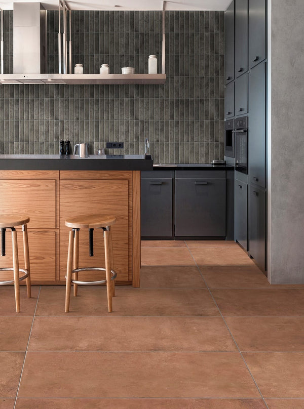 GNS Tile 625CHECHB 625KCHCH CHELSEA COFFEE HOUSE CHARCOAL BRICK 60X250