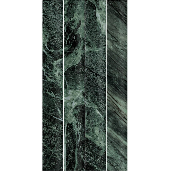 GNS Tile AMIGNS13 AMI50302 AMICI GREEN CONCAVE SUBWAY SATIN 50X300