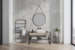 GNS Tile BRUWHD13 BRUME COTTON WHITE DECOR 130X130