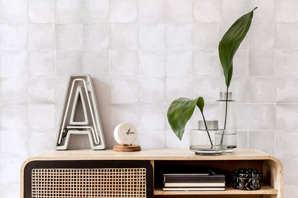 GNS Tile BRUWHS13 BRUME COTTON WHITE SATIN 130X130