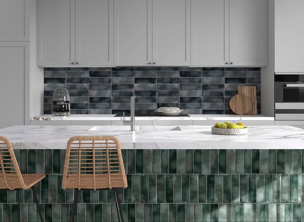 GNS Tile HACGYG724 E236294 HACKNEY ANTHRICITE GREY GLOSS 69X240