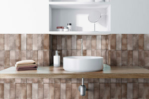 GNS Tile HACTEG724 E236289 HACKNEY TERRACOTTA GLOSS 69X240