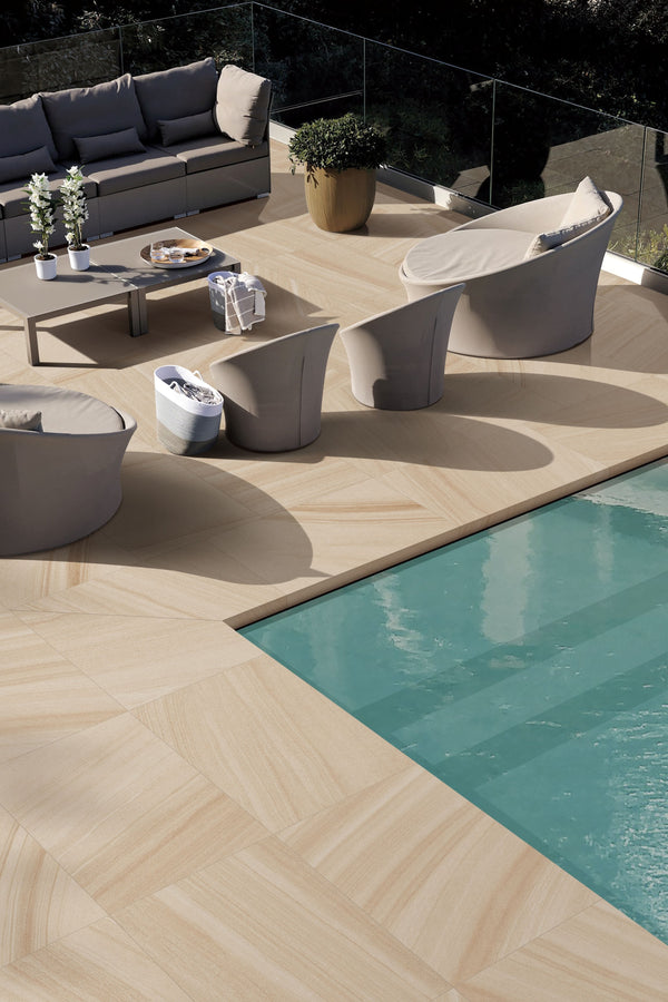 VICTILES Tile 46HARSD2CX  4620HR02 HAWKESBURY RIDGE SANDSTONE PAVER P5 400X600X20