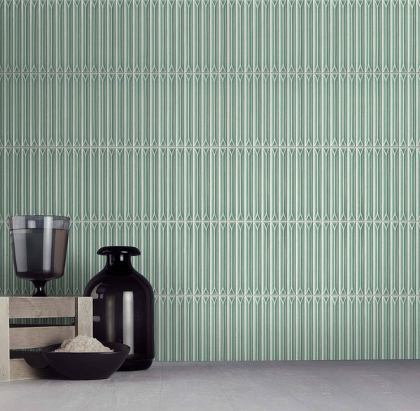 GNS Tile UKB032 UKIBORI FROSTY MINT GLOSS 15X145MM