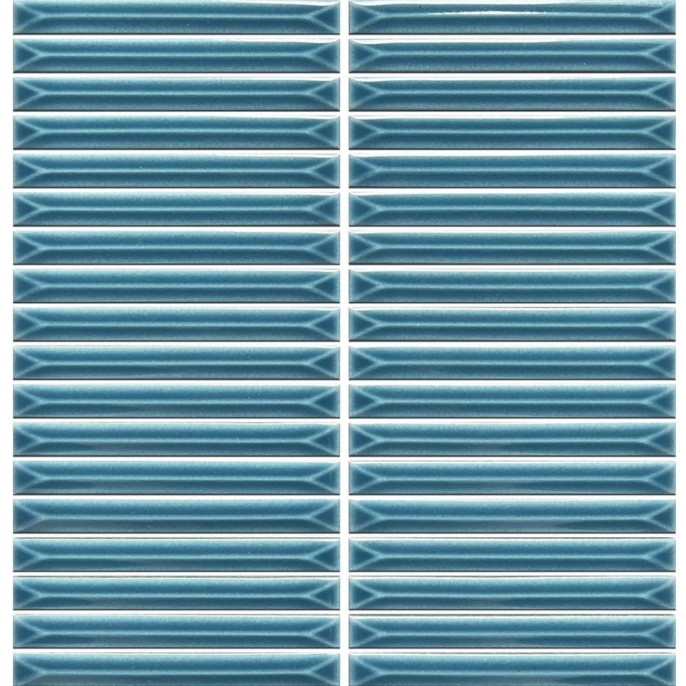 GNS Tile UKB074 UKIBORI SEA GLOSS 15X145MM