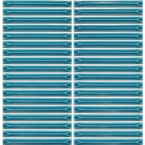 GNS Tile UKB074 UKIBORI SEA GLOSS 15X145MM