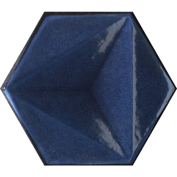 Chroma Blu Hexagon 150x173mm