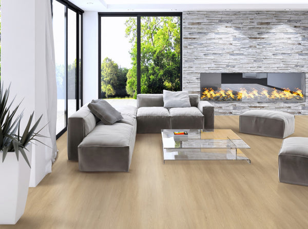 HTT Flooring simple AquaGlow 72 hours Waterproof Laminate 1830x195x12mm - Los Angeles Oak
