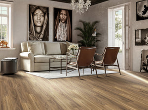 HTT Flooring simple AquaGlow 72 hours Waterproof Laminate 1830x195x12mm - Spotted Gum
