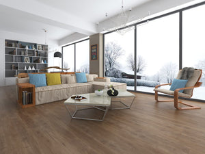 HTT Flooring simple MTF Water resistant Laminate Flooring 1216x190x12mm - Costal Ivory