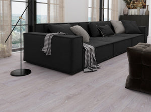HTT Flooring simple MTF Water resistant Laminate Flooring 1216x190x12mm - Grey Oak