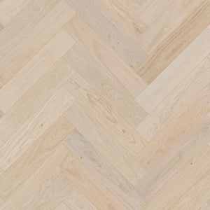 HTT Flooring Timber Flooring Crosswood European Oak Engineered Herringbone 600x127x14/3mm - Raw Timber