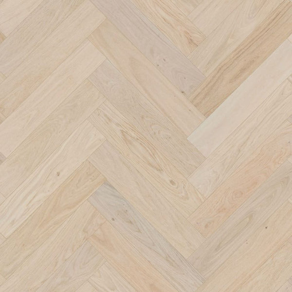 HTT Flooring Timber Flooring Crosswood European Oak Engineered Herringbone 600x127x14/3mm - Raw Timber