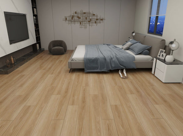 HTT Flooring Timber Flooring Duro 9.5mm Hybrid Flooring 1800 x 228 x 9.5mm - Blackbutt