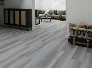 HTT Flooring Timber Flooring Guardian Hybrid Floor 1500 x 228 x 6.5mm - Estate Grey Oak