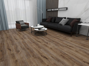 HTT Flooring Timber Flooring Guardian Hybrid Floor 1500 x 228 x 6.5mm - Homestead Chesnut