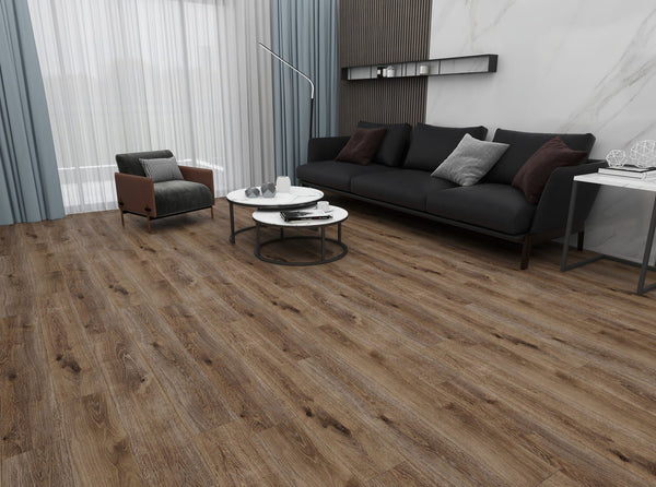 HTT Flooring Timber Flooring Guardian Hybrid Floor 1500 x 228 x 6.5mm - Homestead Chesnut