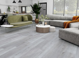 HTT Flooring Timber Flooring Guardian Hybrid Floor 1500 x 228 x 6.5mm - Natural Oak Grey