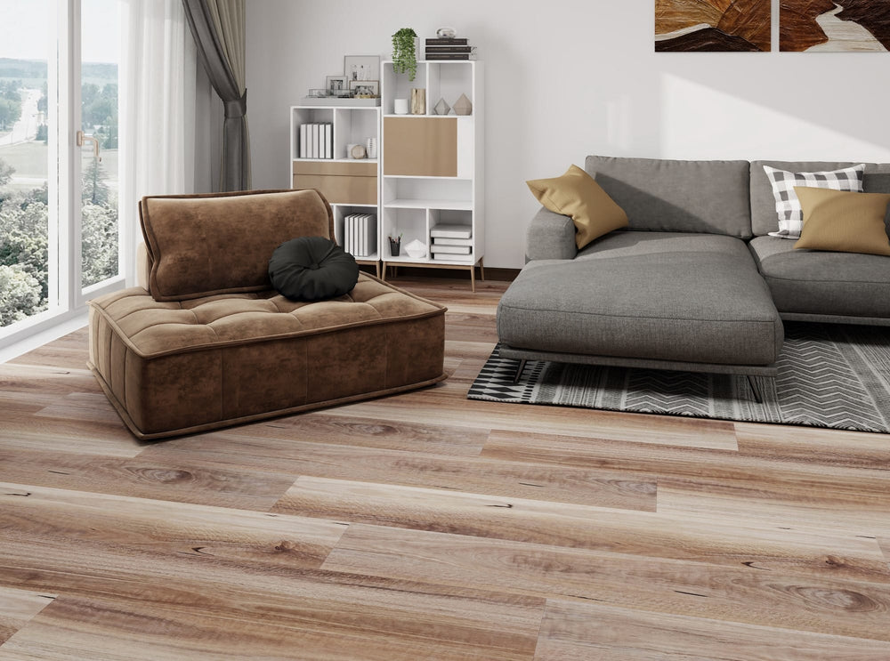 Guardian Hybrid Floor 1500 x 228 x 6.5mm - Spotted Gum