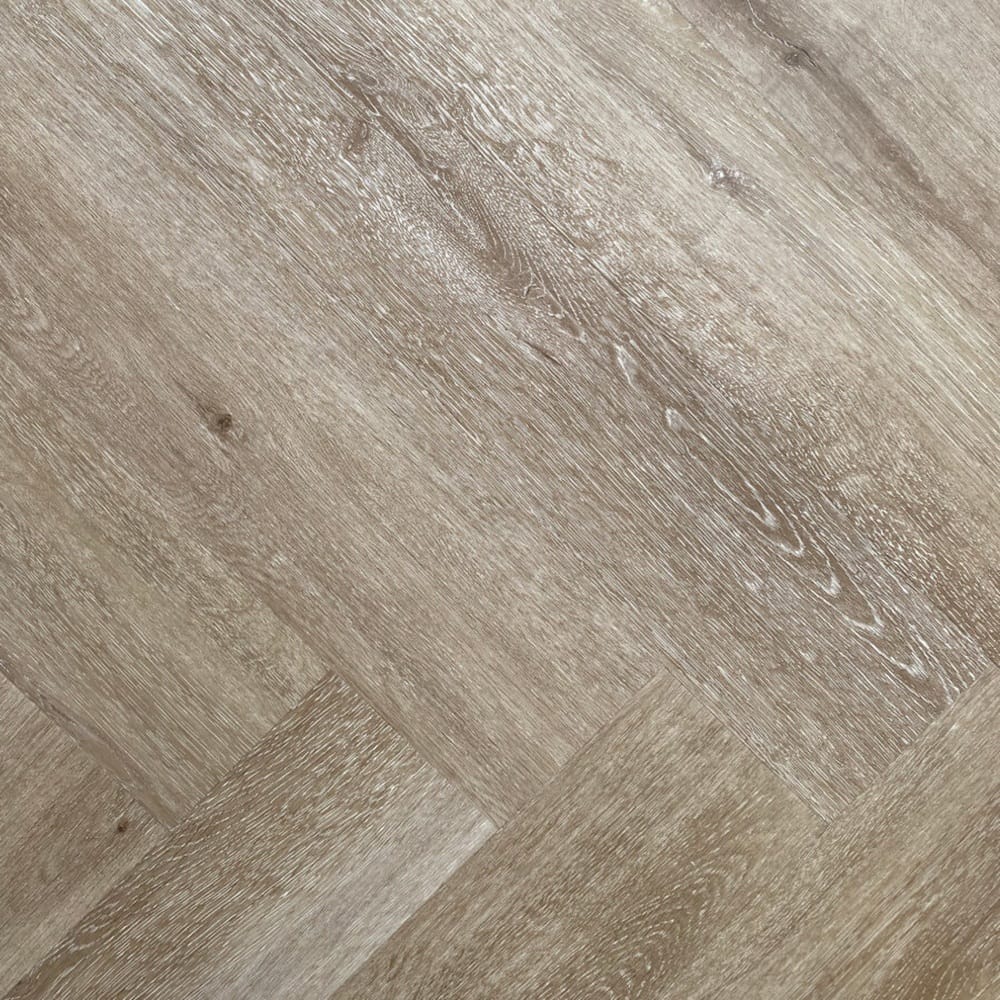 HTT Flooring Timber Flooring Obsidian 9mm Herringbone Hybrid Floor 625 x 125 x 9.0mm - Night Wind