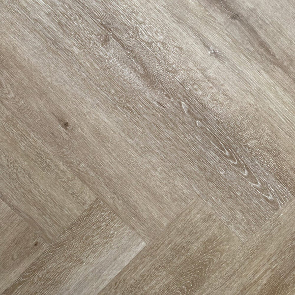 HTT Flooring Timber Flooring Obsidian 9mm Herringbone Hybrid Floor 625 x 125 x 9.0mm - Night Wind