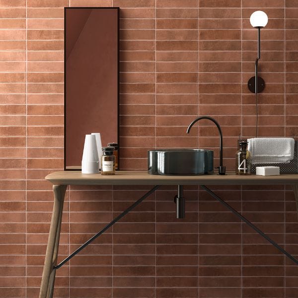 DSS Tile Argile Cotto Matt Subway Tile 60X246mm