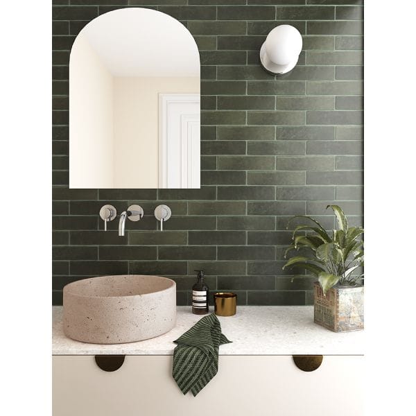 DSS Tile Argile Khaki Matt Subway Tile 60X246mm