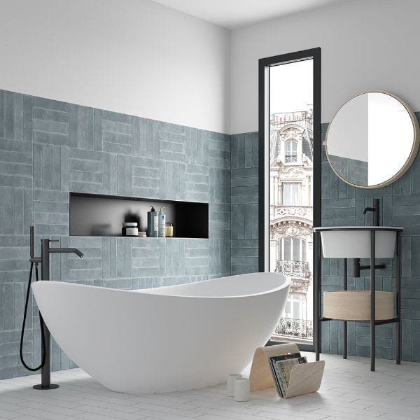 DSS Tile Argile Sky Matt Subway Tile 60X246mm